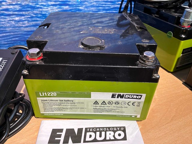 Enduro li1220 20ah caravan accu - afbeelding 2 van  4