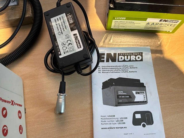 Enduro li1220 20ah caravan accu - afbeelding 4 van  4