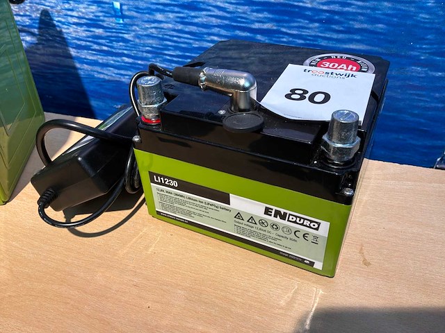Enduro li1230 30ah caravan accu - afbeelding 1 van  5