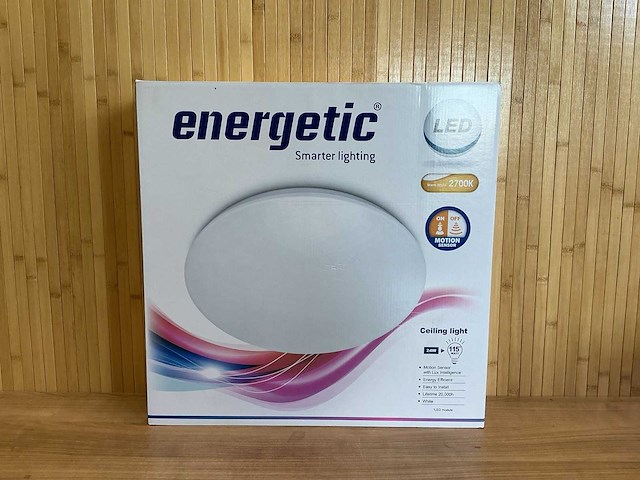 Energetic | led-plafondlamp | 24w - afbeelding 1 van  6