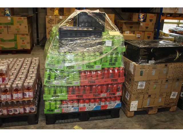Energie drank prime in twee smaken waaronder lemon lime en tropical punch in 1020 flessen tht 4-24. - afbeelding 1 van  2