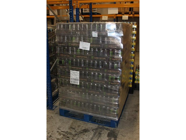Energiedrank monster. 176 trays a 12 x 0,5l. 2112 blikken. tht 3-27. bod is inclusief 316,80 euro statiege... - afbeelding 4 van  6