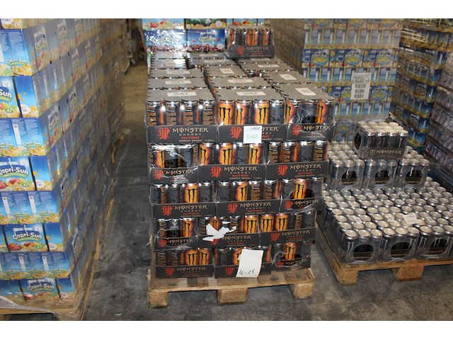 Energiedrank monster nitro. 912 blikken 0,5l. tht 4-26 - afbeelding 1 van  3