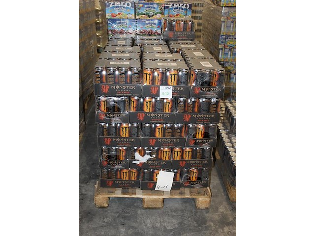 Energiedrank monster nitro. 912 blikken 0,5l. tht 4-26 - afbeelding 2 van  3