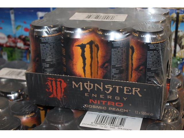 Energiedrank monster nitro. 912 blikken 0,5l. tht 4-26 - afbeelding 3 van  3