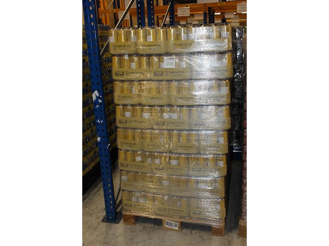 Energiedrank monster the doctor. 144 trays a 12 x 0,5l. 1728 blikken. tht 3-27. bod is inclusief 259,20 eu... - afbeelding 2 van  3