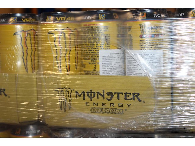 Energiedrank monster the doctor. 144 trays a 12 x 0,5l. 1728 blikken. tht 3-27. bod is inclusief 259,20 eu... - afbeelding 3 van  3