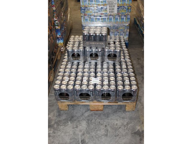 Energiedrank monster ultra black. 264 blikken 0,5l. tht 6-27. - afbeelding 2 van  3
