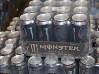 Energiedrank monster ultra black. 264 blikken 0,5l. tht 6-27. - afbeelding 3 van  3