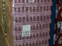 Energiedrank monster ultra strawberry. 120 trays a 12 x 0,5l. 1440 blikken. tht 6-27. - afbeelding 2 van  3
