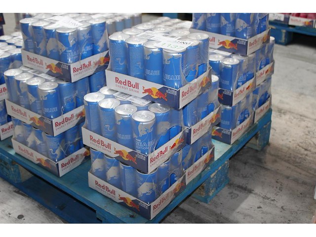 Energiedrank red bull sea blue edition juneberry 60 blikken. tht 3-26. bod is inclusief 9 euro statiegeldwa... - afbeelding 1 van  2