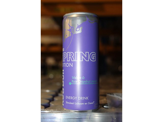 Energiedrank red bull spring edition walstro rose grapefruit. 240 trays a 12 x 0,25l. 2880 blikken. tht 1-2... - afbeelding 3 van  3