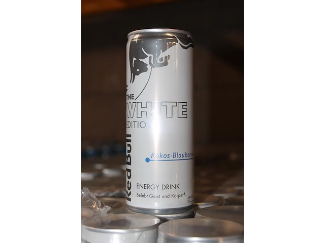 Energiedrank red bull white edition kokos blaubeere. 240 trays a 12 x 0,25l. 2880 blikken. tht 11-26. - afbeelding 3 van  3