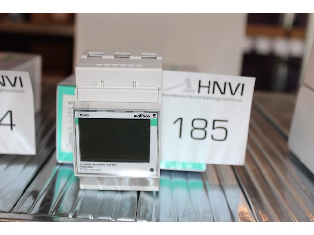Energiemeter wallbox em340 mtr-3p-65a met digitale aflezing. - afbeelding 1 van  2