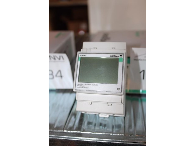Energiemeter wallbox em340 mtr-3p-65a met digitale aflezing. - afbeelding 2 van  2