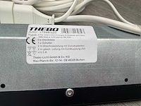 Energiezuil thebo met 3 randaarde stopcontacten en een schakelaar - afbeelding 3 van  3