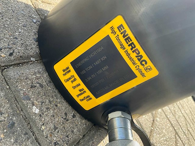 Enerpac - hcr1504 - hefcilinder set 168t - afbeelding 10 van  13