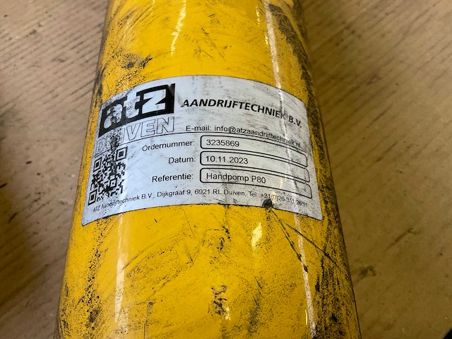 Enerpac hydraulische handpomp - afbeelding 4 van  4