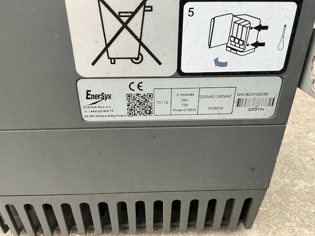 Enersys cc210x acculader - afbeelding 3 van  11