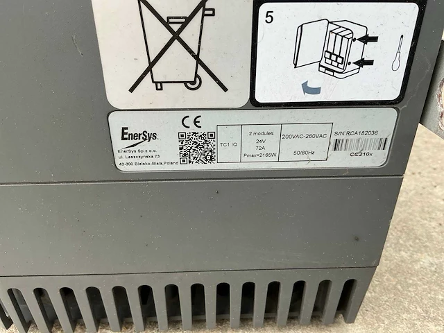 Enersys cc210x acculader - afbeelding 3 van  11