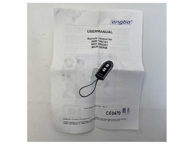 Engbo rc-01 6-function remote wireless controller - afbeelding 3 van  4