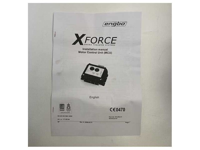 Engbo xforce mcu motor control unit for xf60/75/90 xfs60 - 085766 - afbeelding 4 van  7