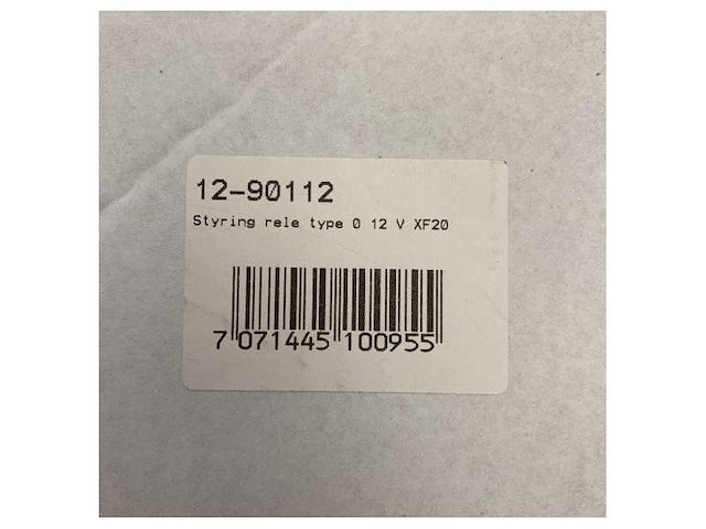 Engbo xforce relais for xf20 thrust 12v 16621 - afbeelding 4 van  9