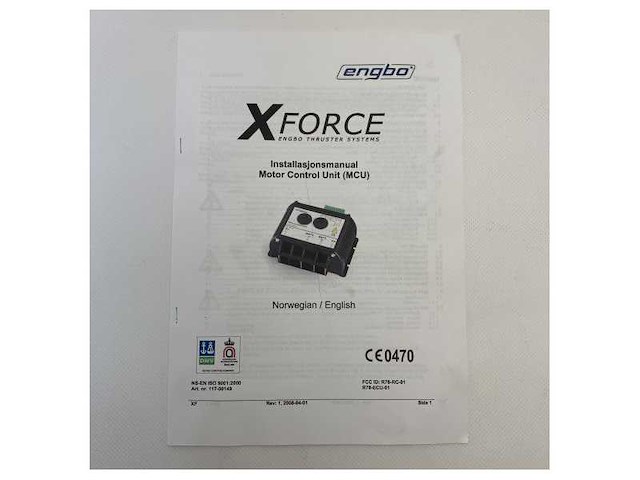 Engbo xforce xf130 xfs90/130 thrust control unit - afbeelding 6 van  8