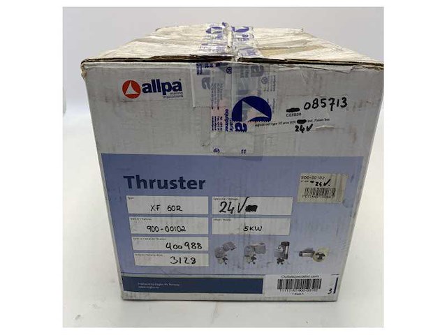 Engbo xforce xf60 60 kgf bowthrester including relais 24v - 900-00102 - afbeelding 5 van  11