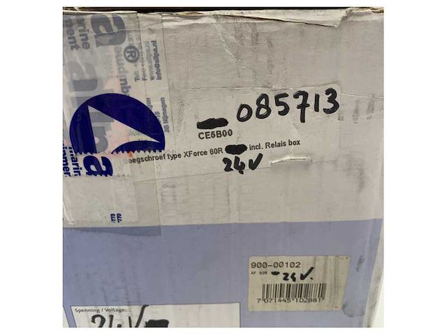 Engbo xforce xf60 60 kgf bowthrester including relais 24v - 900-00102 - afbeelding 6 van  11