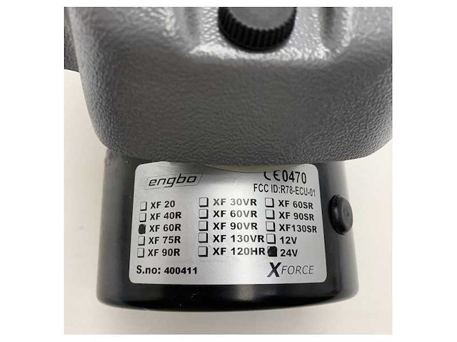 Engbo xforce xf60 60 kgf bowthrester including relais 24v - 900-00102 - afbeelding 11 van  11