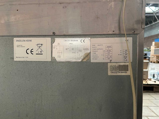 Engelen-heere - gn4200tn - professionele rvs koelwerkbank - afbeelding 5 van  5