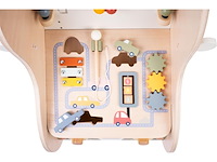 Engelhart houten loopwagen auto jack & jacky - afbeelding 2 van  4