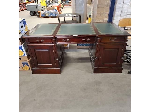 Engels bureau, bruin - afbeelding 1 van  8