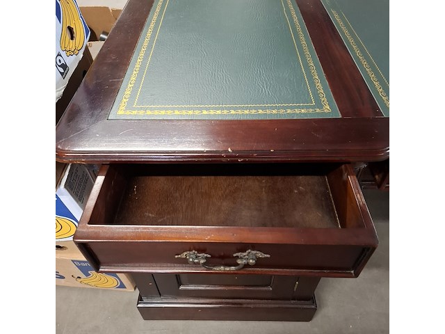 Engels bureau, bruin - afbeelding 7 van  8