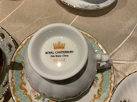 Engels thee servies royal albert, cambridge garden, royal canterbury (17x) - afbeelding 6 van  6