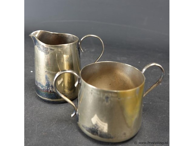 Engels verzilverde roomset - afbeelding 4 van  5