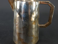 Engelse verzilverde koffiepot - afbeelding 1 van  5