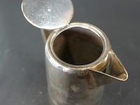 Engelse verzilverde koffiepot - afbeelding 3 van  5