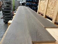 Engineered plank - europese eik - houten vloer 95m2 - afbeelding 4 van  5