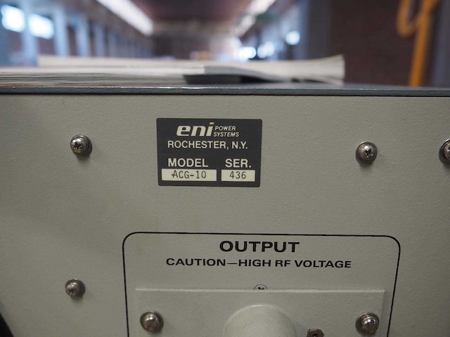 Eni - lpg 6a & acg-10 - rf generator (2x) - afbeelding 7 van  9