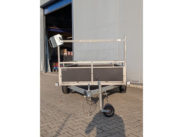 Enkelas aanhanger hulleman, ea1, bouwjaar 2007 - afbeelding 9 van  16