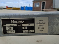 Enkelas aanhanger pongratz, lpa u, bouwjaar 2014 - afbeelding 3 van  14