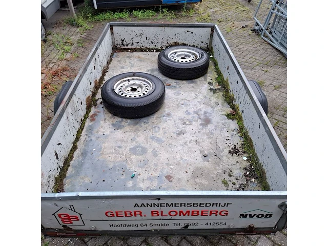 Enkelas aanhanger, westfalia, 118451, 2000 - afbeelding 7 van  19