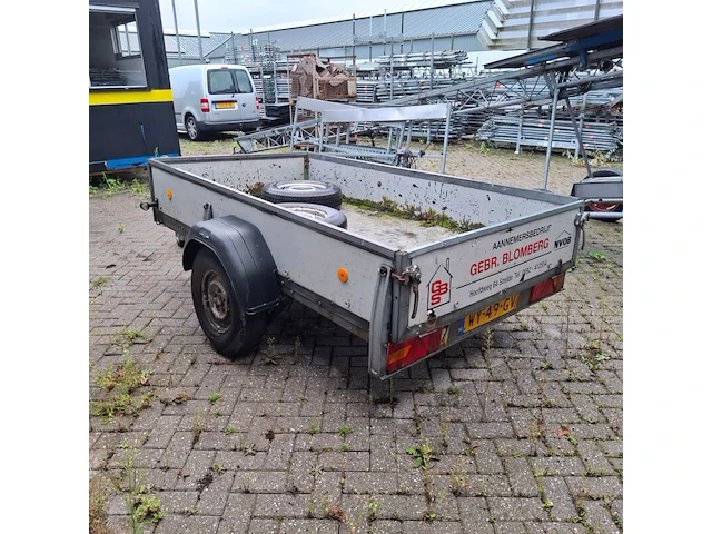 Enkelas aanhanger, westfalia, 118451, 2000 - afbeelding 14 van  19