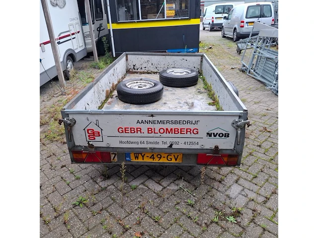 Enkelas aanhanger, westfalia, 118451, 2000 - afbeelding 15 van  19