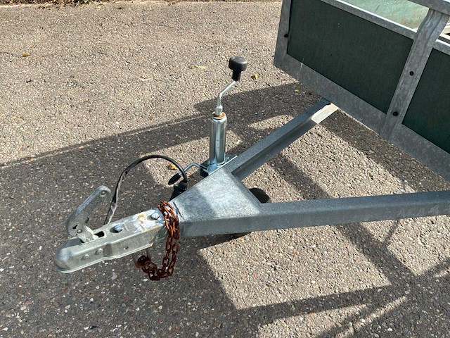Enkelas bakwagen 200x125cm 750kg - afbeelding 2 van  6