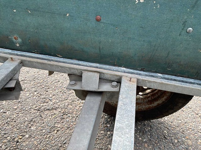 Enkelas bakwagen 200x125cm 750kg - afbeelding 6 van  6