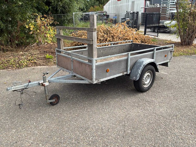 Enkelas bakwagen 250x125cm 750kg - afbeelding 1 van  10