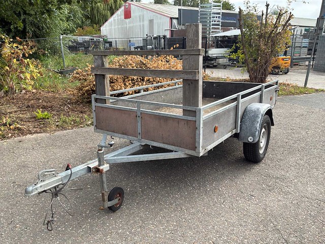 Enkelas bakwagen 250x125cm 750kg - afbeelding 5 van  10